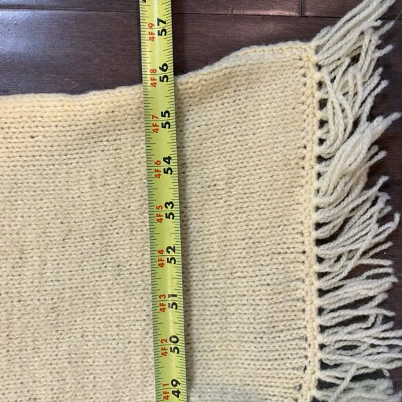 76”x 56” Handmade Vintage Sun Bonnet Sue Baby Crib Blanket Throw Afghan Yellow - Picture 7 of 10